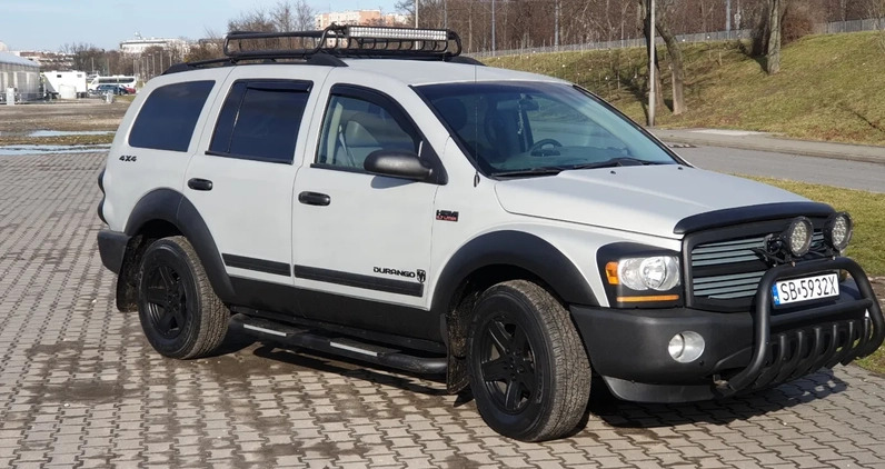 Dodge Durango cena 41000 przebieg: 237000, rok produkcji 2005 z Warszawa małe 277